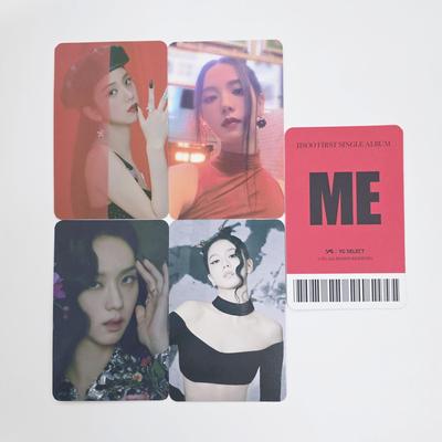 JISOO ME Альбом YG SELECT POB Фотокарточка