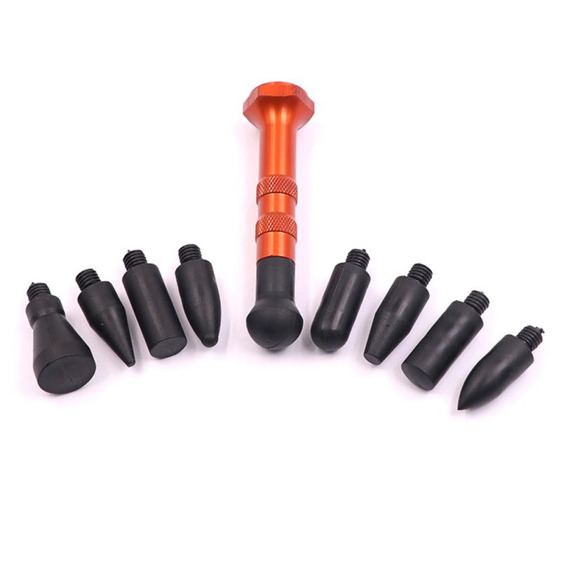 Ручка для выравнивания вмятин без покраски кузова автомобиля, ударная ручка для формирования впадин, ям, съемная ручка для ремонта