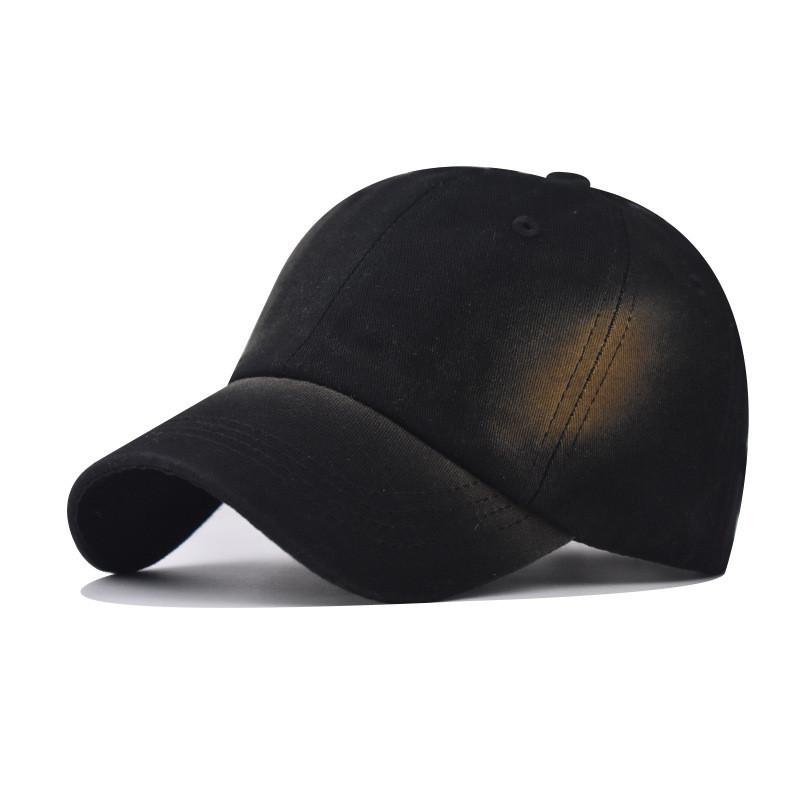 Denim Cotton Washed Baseball Hat With Adjustable Strap For Year Round Wear