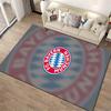 FC Bayern München Logo Rug Non-slip rug suitable for living room and bedroom sofas.
