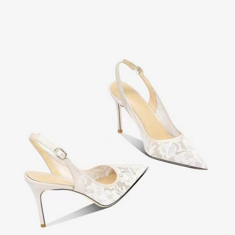 Fashion Women Pumps 2024 New Summer Fashion Casual Beach Shallow Shoes for Women High Heels Thin Heels Open Toe Sexy Designer Sandals