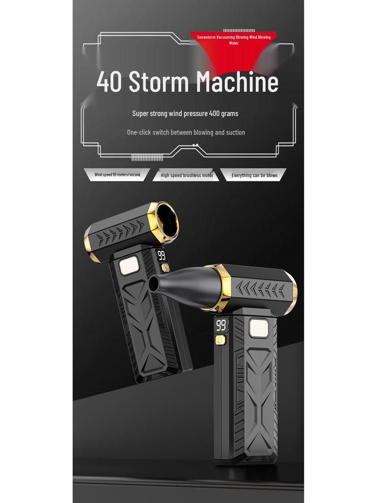 Портативный высокоскоростной ручной вентилятор и фен для кемпинга на открытом воздухе и удаления пыли