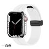 Магнитный ремешок для Apple Watch ultra band 49 мм 45 мм Силиконовый браслет iWatch Series 7 8 se 6 5 3 44 мм 45 мм 40 мм 41 мм 42 мм 38 мм