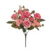 Silk Petals Rose Artificial Flowers Multicolor Decorative Flower Faux Daisy Flower  Party Supplies