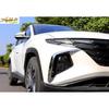 For Hyundai Tucson -24 Chrome Style Headlight Cover Front Lamp Trim Bezel