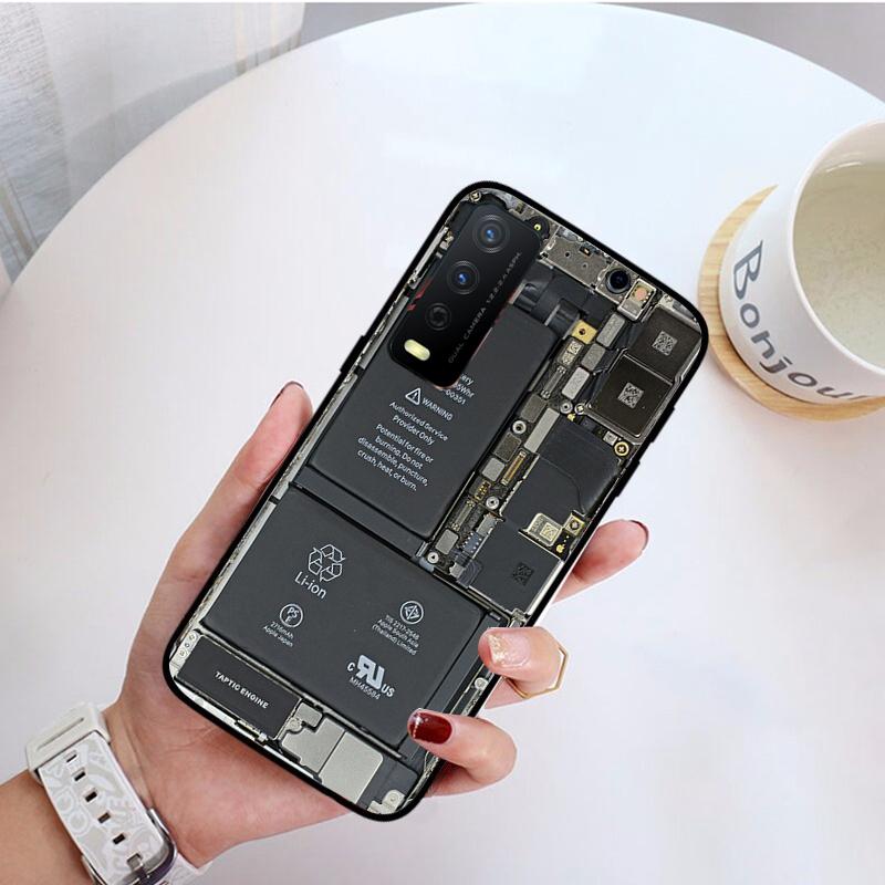 Чехол для телефона VIVO Y31 Y21 Y70 Y21S Y20S Y72 Y35 Y11 Y53S Y33S Y55 Y76 Y51 Y11S Y01 Y1S Y91C Y91i Чехол с печатной платой аккумулятора