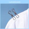 Heavy Duty Stainless Steel Laundry Clips With Antiwind For Indoor Outdoor Drying