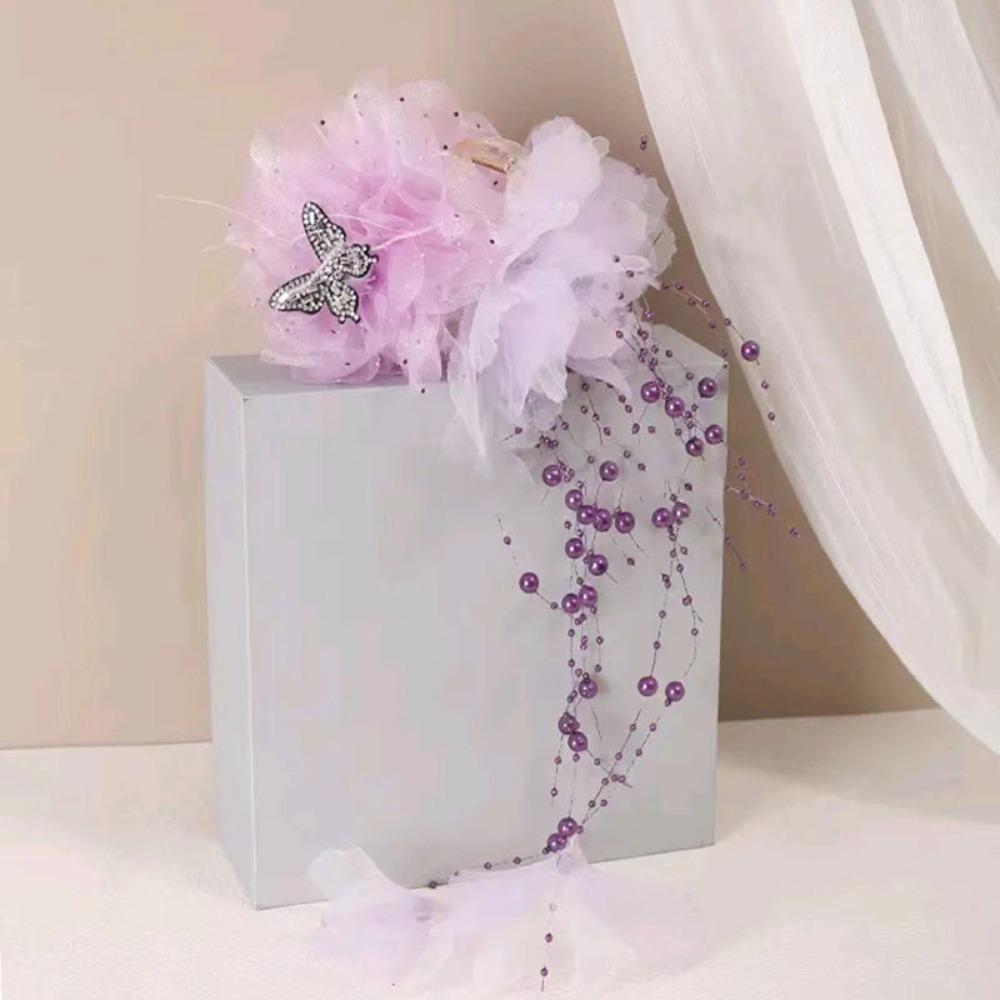 Большая заколка-кисточка, заколка-краб, элегантные заколки-бантики для девочек, женщин