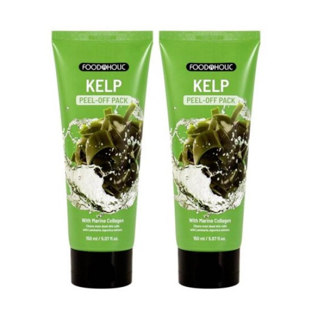 Foodaholic (2 Pieces) Collagen Peel-off Pack 150ml / Kelp -, 1 Piece, 2 Pieces
