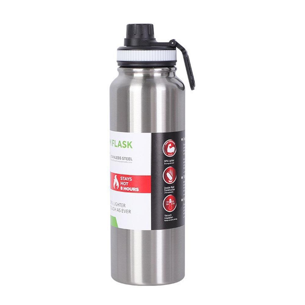 600/800ml Insulated Cup Leakproof Sports Water Bottle Vacuum Flask For Outdoor/Travel