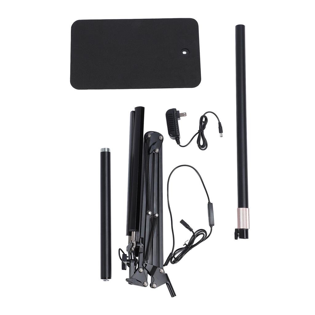 Double Head LED Floor Lamp Esthetician Light 3 Color Temperature Adjustable Brightness Eye Care