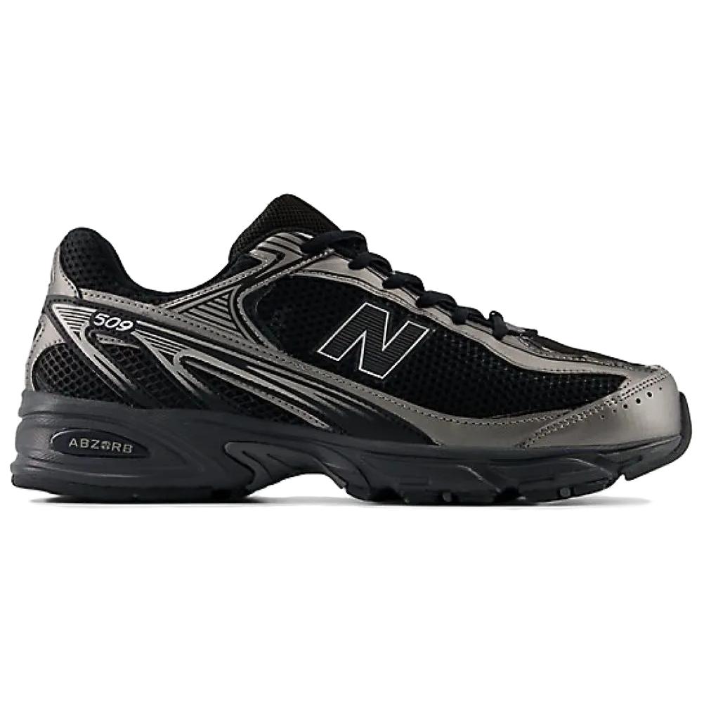 New Balance Унисекс 509 Черный Серебристый U509E1