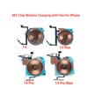 Wireless Charging Chip Coil NFC With Volume Flex For iPhone 11 Pro Max 12 13 14 X XS XR Charger Panel Sticker