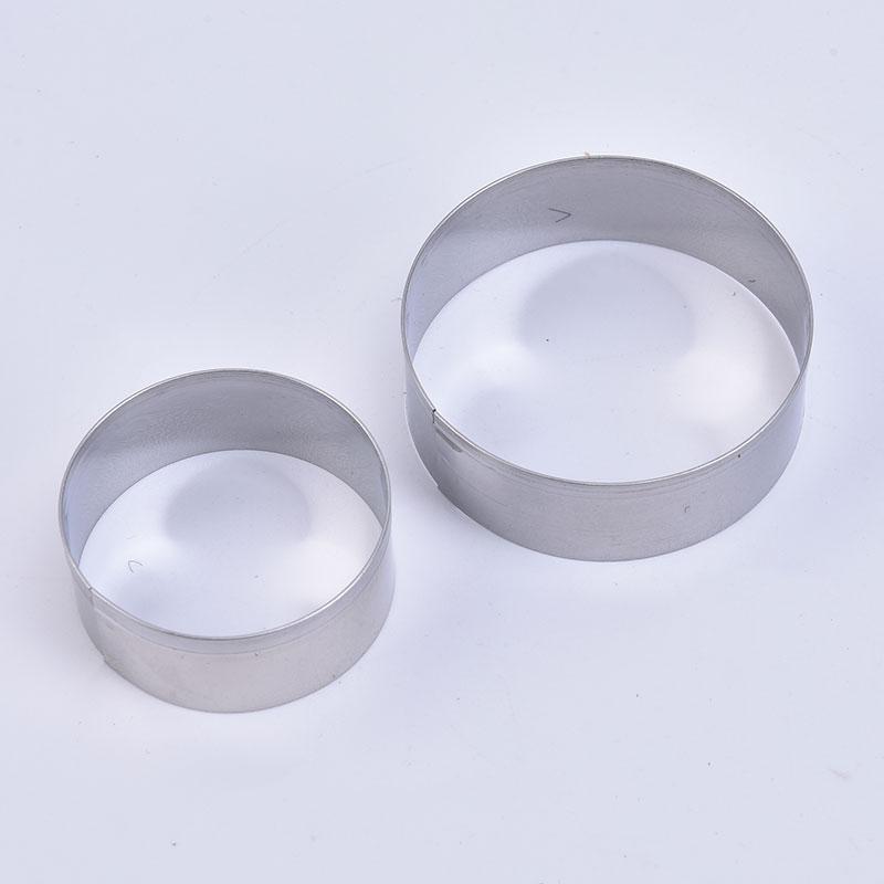6 шт. круглая форма, форма для мусса, кольца из нержавеющей стали, резак для торта, посуда для выпечки