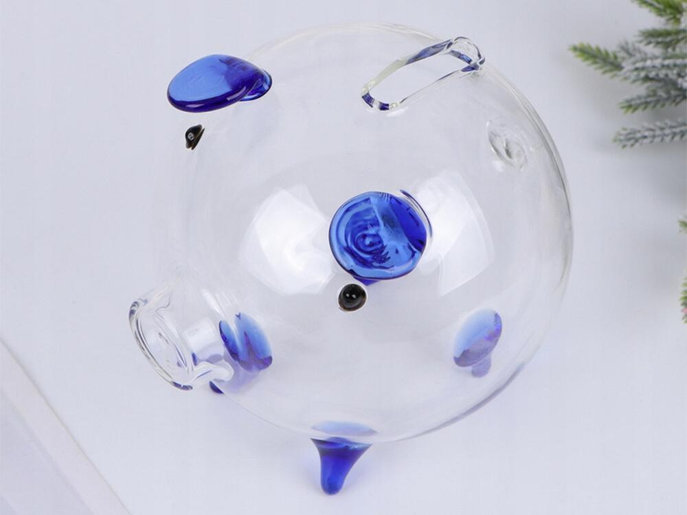 Piggy Bank Small Blue (48)