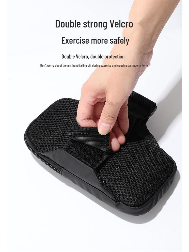 Breathable Outdoor Sports Armband & Wrist Bag for Mobile Phones - Unisex Fitness & Cycling Sleeve
