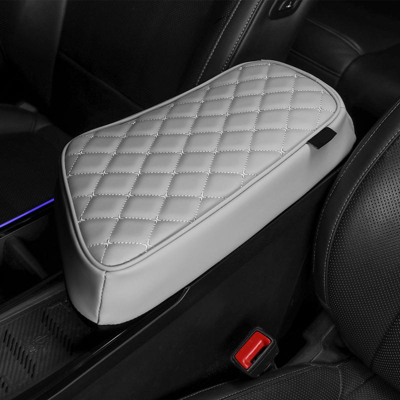 Car Interior Accessories Centre Console Armrest Box Pad Protective Cover Leather Material for KIA EV6 -2026 Left-Hand Drive
