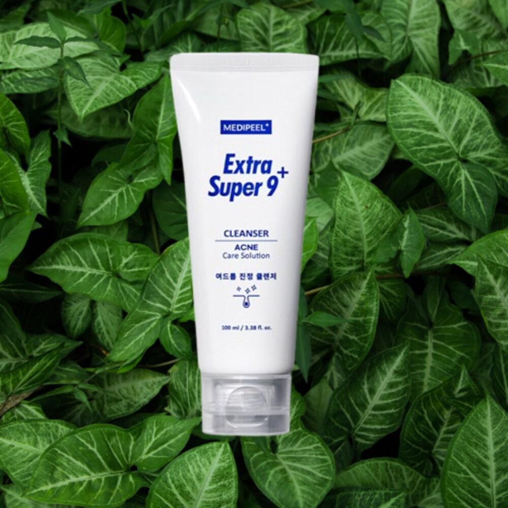 Medipeel extra super 9 plus пенка для очищения кожи от прыщей 100 мл