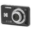 Kodak PIXPRO Easy To Use Zoom 16MP Digital Camera 5x Optical Zoom Wide Angle 28mm Inch LCD Screen FZ55-BK 2.7 (Black)