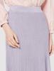 FRAY I.D. Women's Sheer Knit Flare Skirt FWNS211212 LAV F