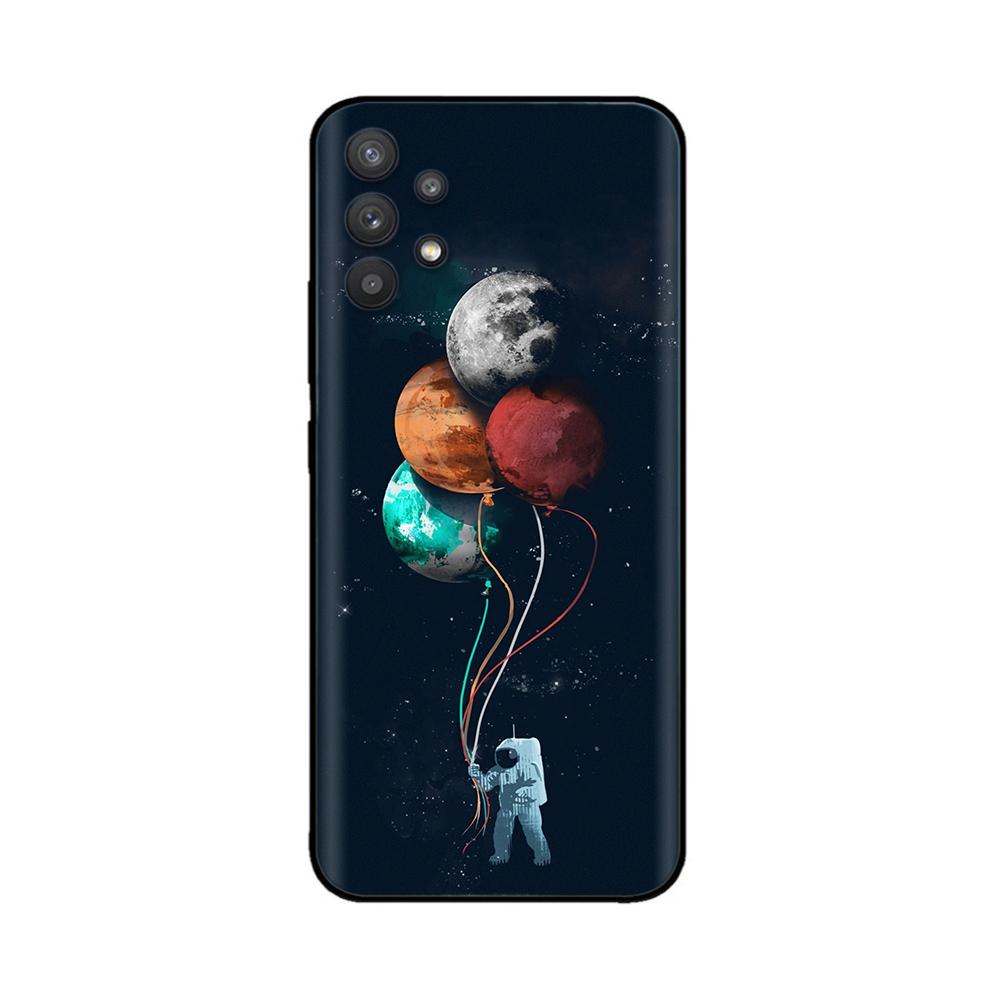 Чехол для Samsung A32 Мягкий черный силиконовый задний чехол для телефона для Samsung Galaxy A32 4G A325 A 32 5G A326 Чехол Fundas Coque Бампер