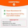 WC Freeze Blackshark - Охлаждающие гелевые амбушюры для Razer Blackshark V2 и V2 Pro 2020-2022 (Несовместимо с моделями 2023 года) от Wicked Cushions - Улучшенный