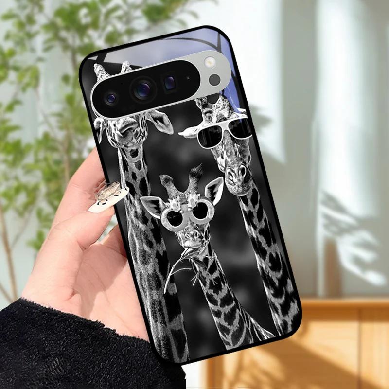 Для Google Pixel 8 8a Стеклянный чехол для телефона Pixel8 Pro Чехол из закаленного стекла для Google Pixel 7a 7 Pro Pixel7 Ударопрочные чехлы
