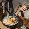 Кухонный инструмент с ручкой из грецкого ореха, лопатка из нержавеющей стали 304, ложка, масляный фильтр, набор дуршлага, гаджеты, посуда для сервировки с защитой от ожогов