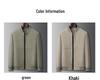 Men's Plus Size Casual Baseball Collar Jacket - 2025 Autumn Fashion, Loose Fit, Stand-Up Collar.