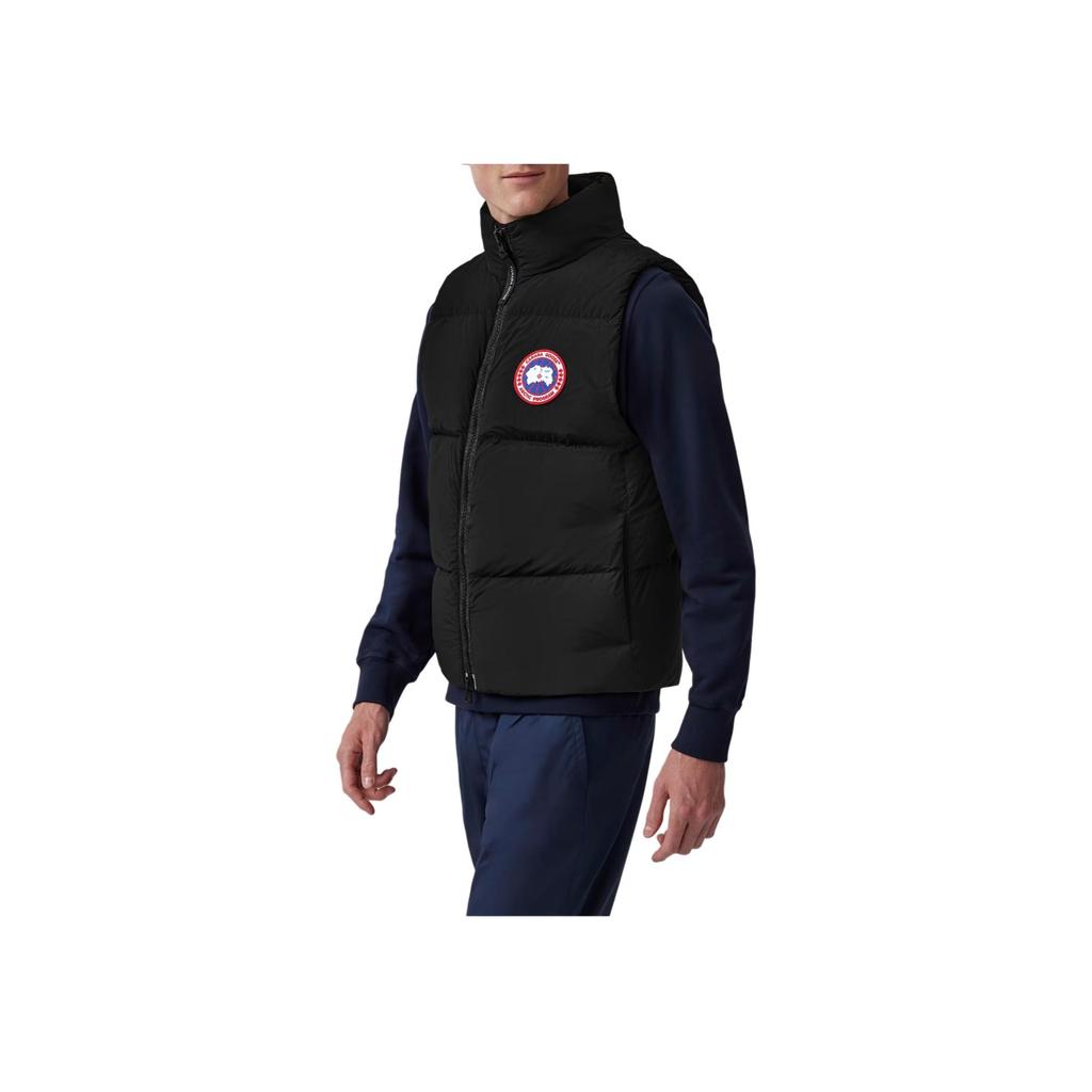 Canada Goose Lawrence Puffer Vest Black Unisex Tops 2804M-61