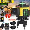 IP-54 16 Lines 360 Laser Level 4D Self-leveling Laser Level Vertical Horizontal Cross Green Lines Laser Leveling Machine With Tripod