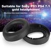 Мягкие и удобные амбушюры из пены с эффектом памяти для наушников Sony PS3 PS4 7.1 Gold, черные