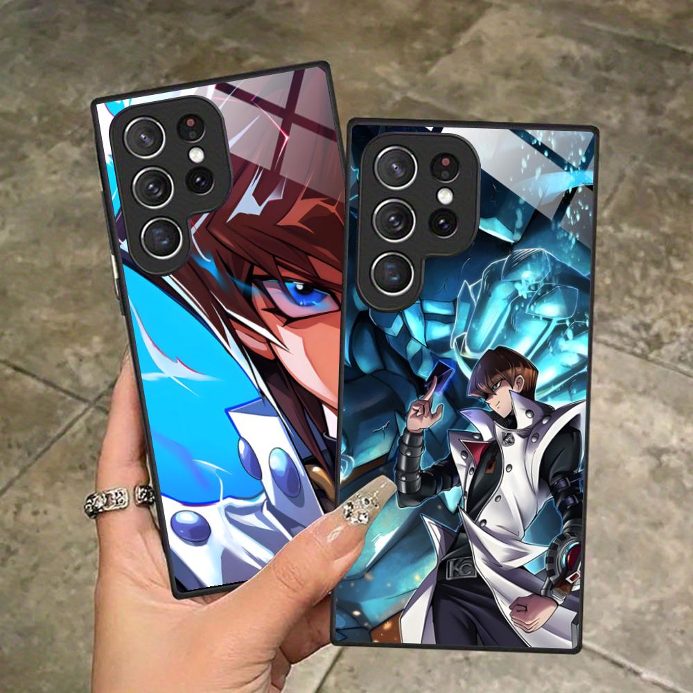 Yugioh Seto Kaiba Phone Case for Samsung Galaxy A56 55 54 53 52 51 36 35 34 23 16 15 5G Glass Protective Cover