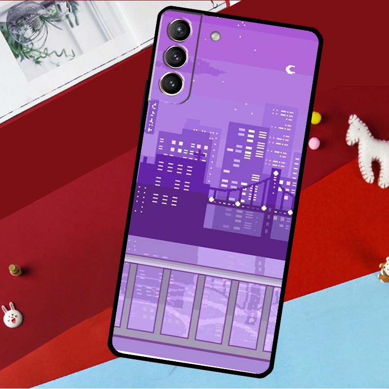 ART PIXEL ЭСТЕТИКА ИНДИ ГИК Чехол для Samsung Galaxy S26 S25 S23 S22 S20 S24 Ultra S9 S10 Plus S21 FE S25 FE Чехол для телефона