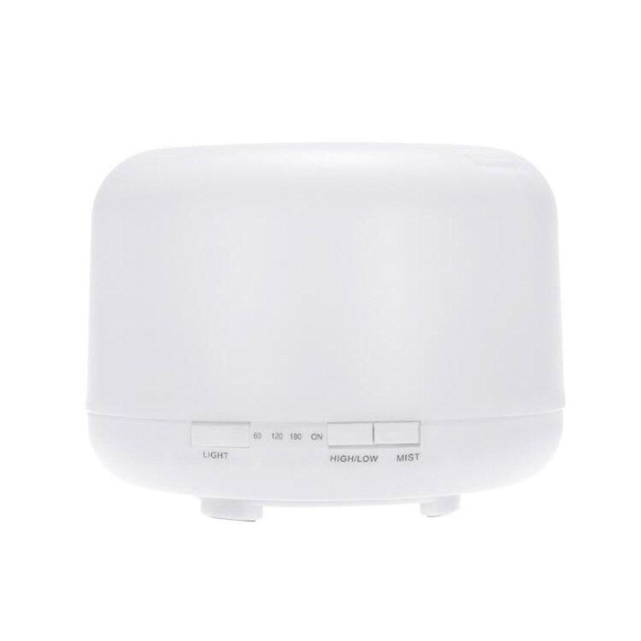 Ультразвуковой ароматерапевтический диффузор и увлажнитель воздуха MUJI объемом 500 мл с пультом дистанционного управления и лампой с эфирным маслом для дома или спальни.