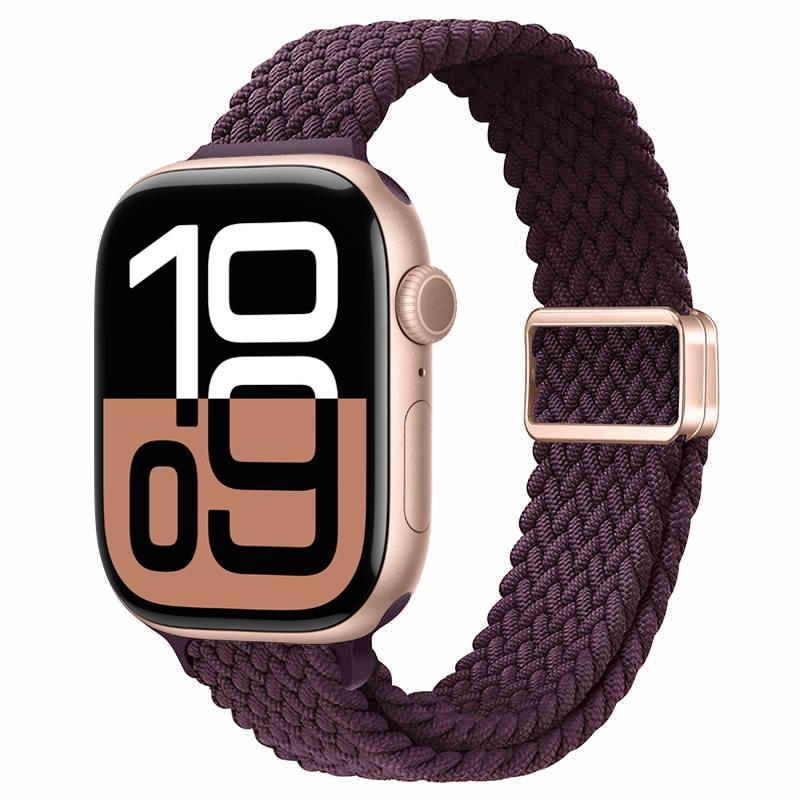 Тонкий нейлоновый ремешок для умных часов Ultra 2 49 мм 10 9 8 7 41 мм 45 мм 46 мм женский мягкий эластичный браслет для часов серии 6 5 4 3 2 1 SE 40 42 44 мм 38 мм