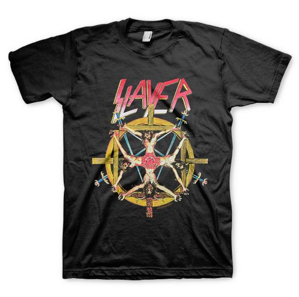 Best Slayer Band Graphic Cotton T-shirt Unisex Summer Short Sleeve Fashion Brand Tee Luxury Casual Vintage Retro Top