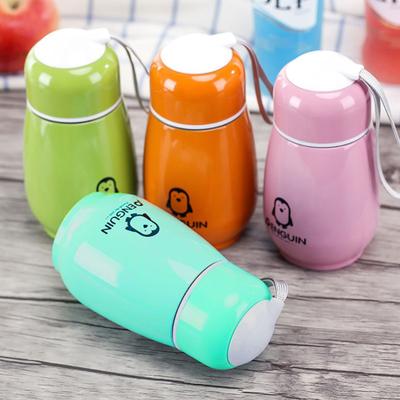 300 мл Вакуумная кружка Пищевой класс Хороший эффект термоизоляции Нержавеющая сталь Бутылка для воды Пингвин для дома