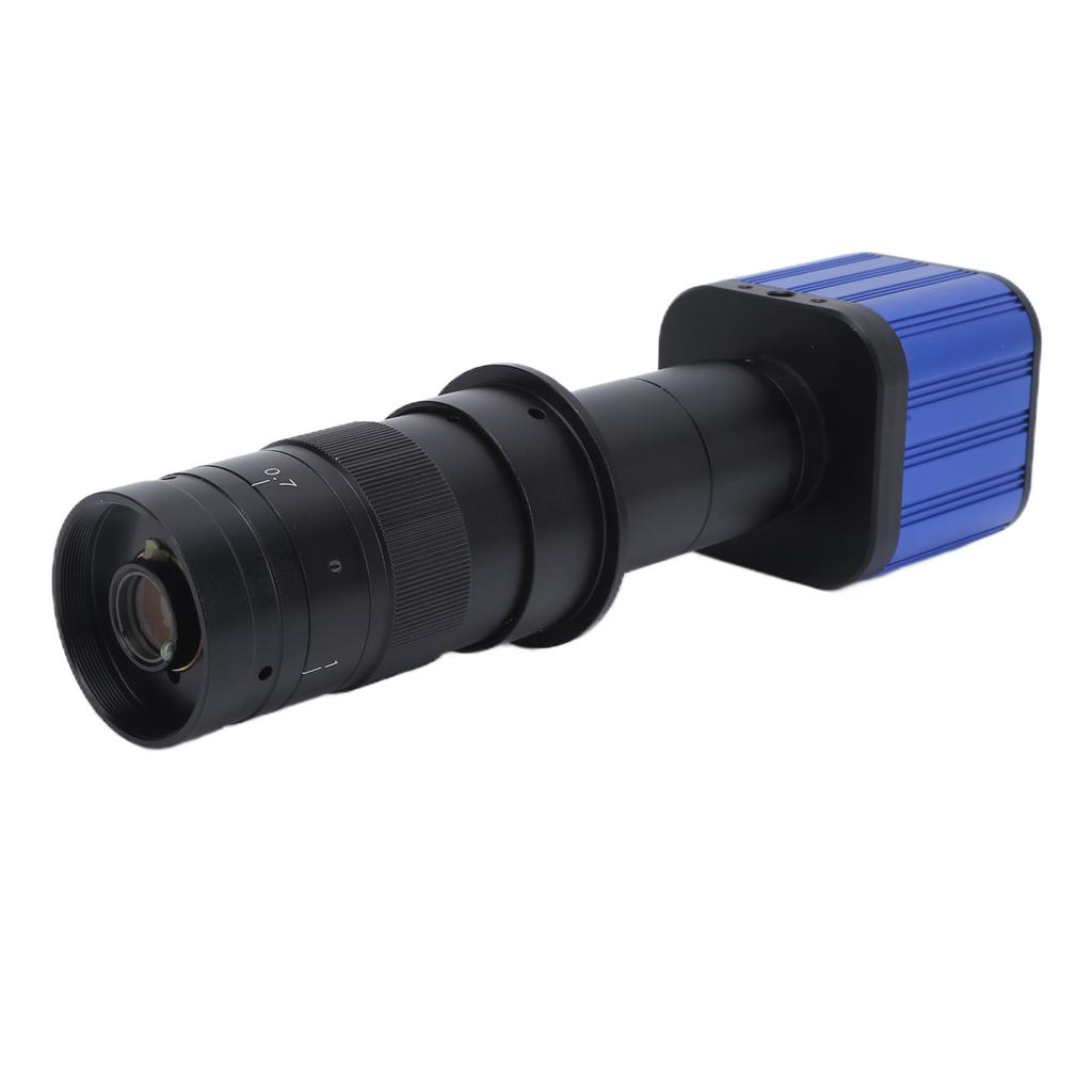 4K 180x C Mount Industrial Camera High Definition Video Microscope Camera for Repairing for SONY Sensor AC 100‑240VUS