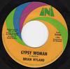 7inch Record BRIAN HYLAND - Gypsy Woman 55240 UNI Records 1970 US Rock Used