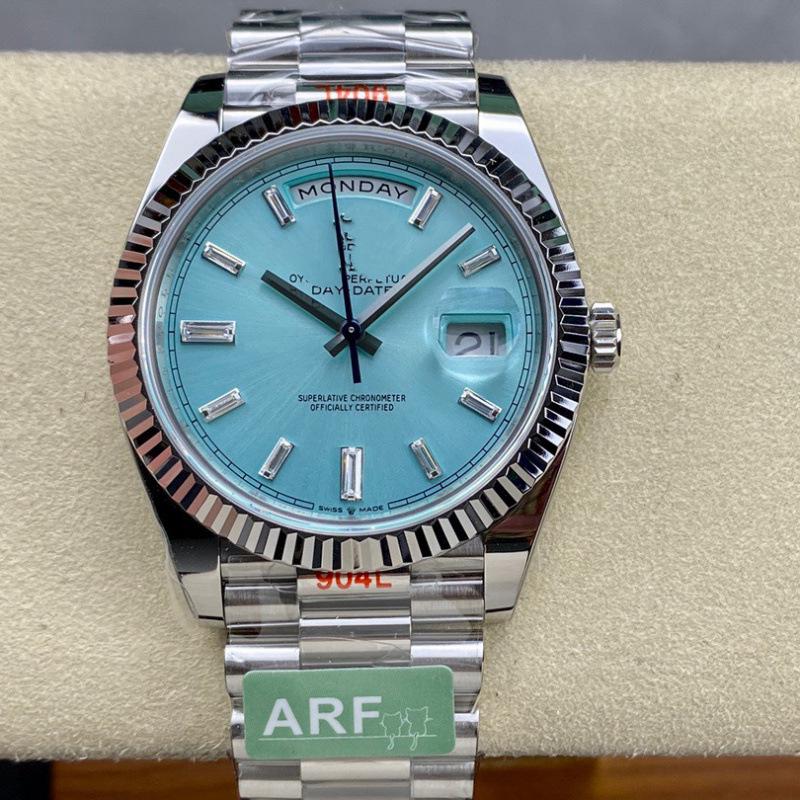 Мужские механические часы ARF серии Lao Jia Ri Zhi с двойным индикатором даты