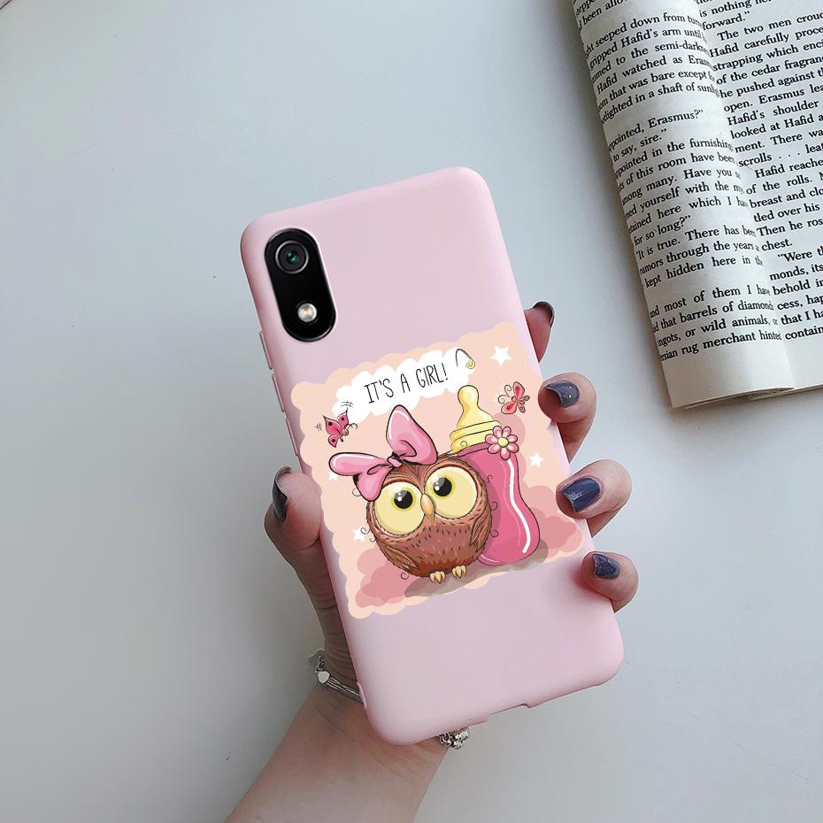 For Xiaomi Redmi 7A Case Daisy Sunflower Painted Soft Silicon Phone Back Cover Cases For Xiaomi Redmi 7A 7 A Redmi7A Case Fundas