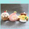 Cherry Chicken Pendant Plush Toy Keychain Stuffed Animal Accessory For Teens