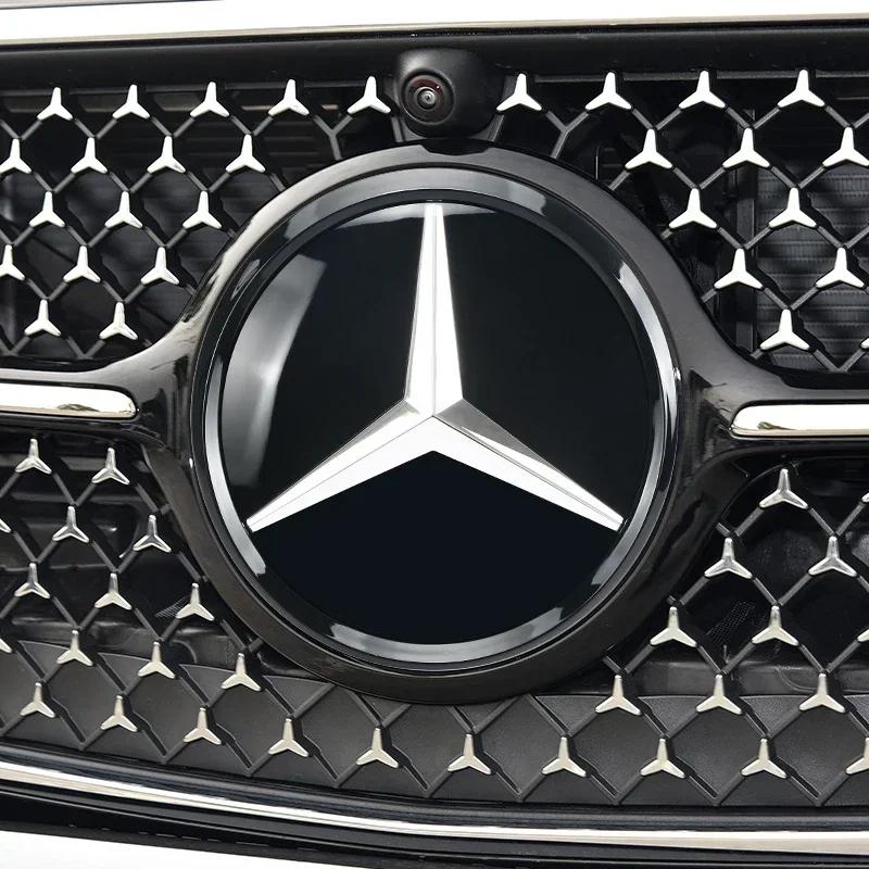 3D 188мм Передняя решетка Звезда Логотип Для Mercedes-Benz Шильдик Класс C 2014-2018 GLS 2013-2017 Класс A amg