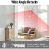 WiFi security alarm system, 120dB wireless home alarm system, with free notification app control and motion sensor alarm (1 unit)