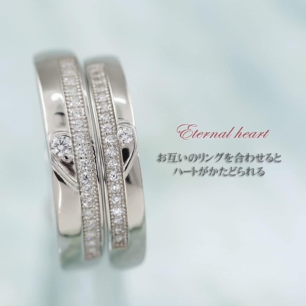 Парный набор из 2 колец Подарок Популярный Подарок на годовщину для пары Элегантный Стильный SV925 Простой Один размер подходит большинству женщин Полюбят Серебро [Devalier]