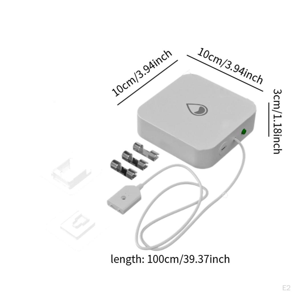 Сигнализация обнаружения затопления при утечке из трубки в прачечной