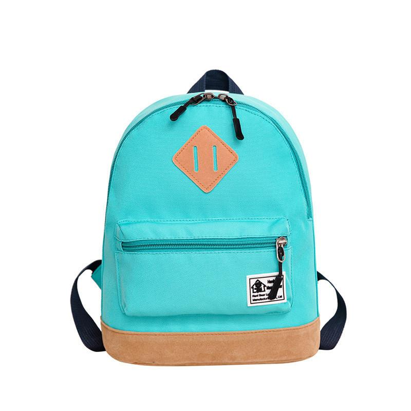 Милый школьный рюкзак из ткани Оксфорд для детей Различные цвета Унисекс Дизайн