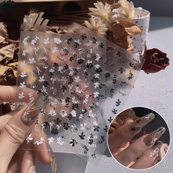 Нежная маникюрная наклейка с мягкой текстурой, 5 стилей, устойчивая к пятнам