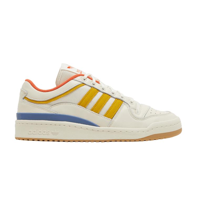 Мужские кроссовки adidas Forum Low Древесный Древесный Желтый Белый/Кремовый/Желтый/Измененный Янтарный
